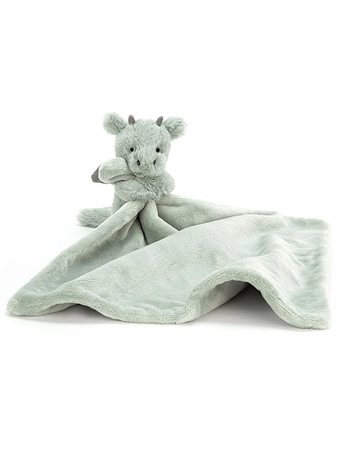 Jellycat Bashful Dragon Soother Soother　ｼﾞｪﾘｰｷｬｯﾄ　ドラゴン　どらごん　毛布の付いた縫いぐるみ　ブランケット付き　ドラゴン　