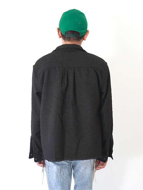 PACSUN Oversized Wooly Solid Shacket