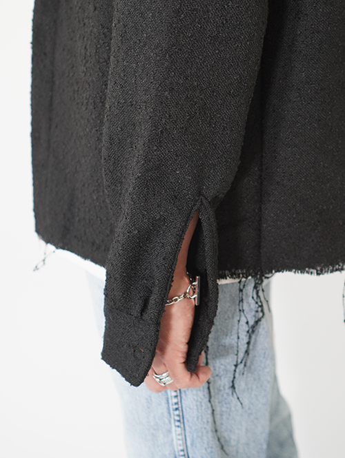 PACSUN Oversized Wooly Solid Shacket