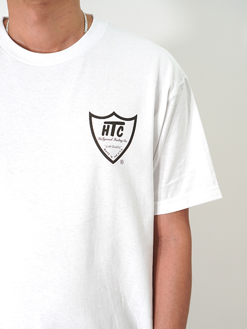 HTC(エイチティーシー）Shield Logo  Tee - White