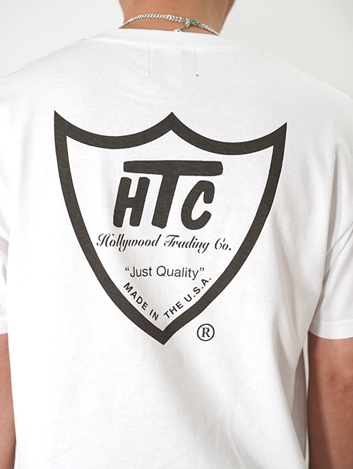 HTC(エイチティーシー）Shield Logo  Tee - White