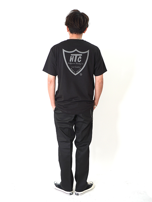 HTC(エイチティーシー）Shield Logo Tee - Black