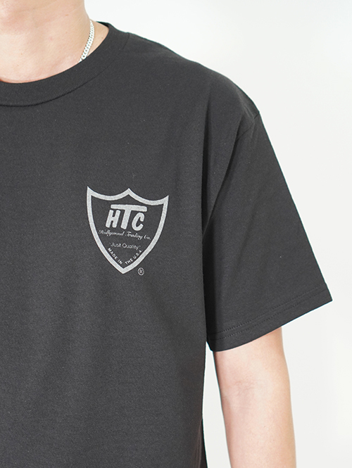 HTC(エイチティーシー）Shield Logo Tee - Black