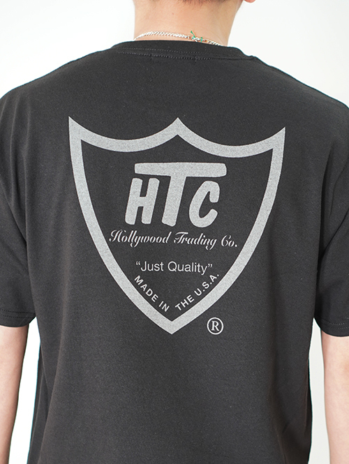 HTC(エイチティーシー）Shield Logo Tee - Black