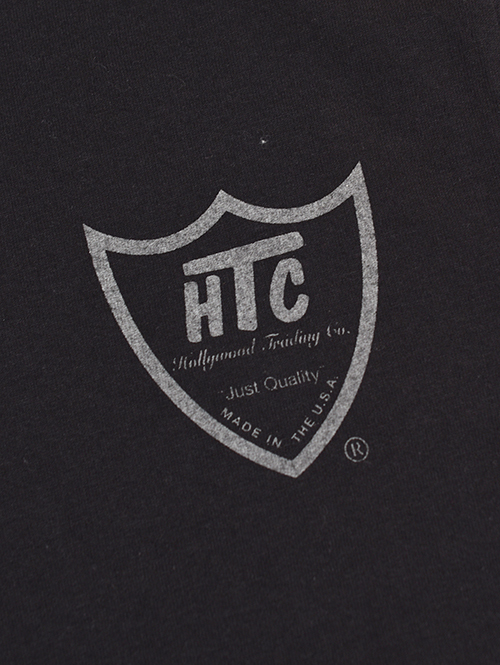 HTC(エイチティーシー）Shield Logo Tee - Black