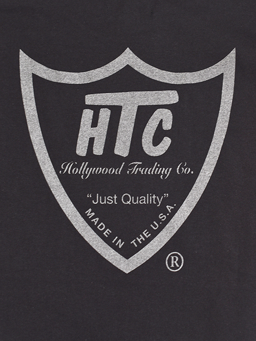 HTC(エイチティーシー）Shield Logo Tee - Black