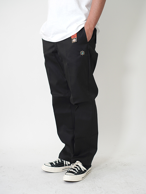 HTC Dickies（ディッキーズ ）Pants #Flower ターコイズ・ブラック