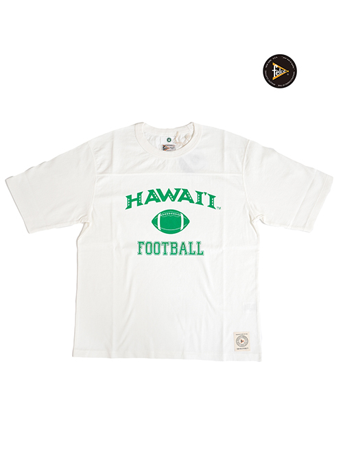 Felco H/S FOOTBALL TEE - UNIVERSITY OF HAWAII  FOOTBALL PRINT フェルコ　カレッジT