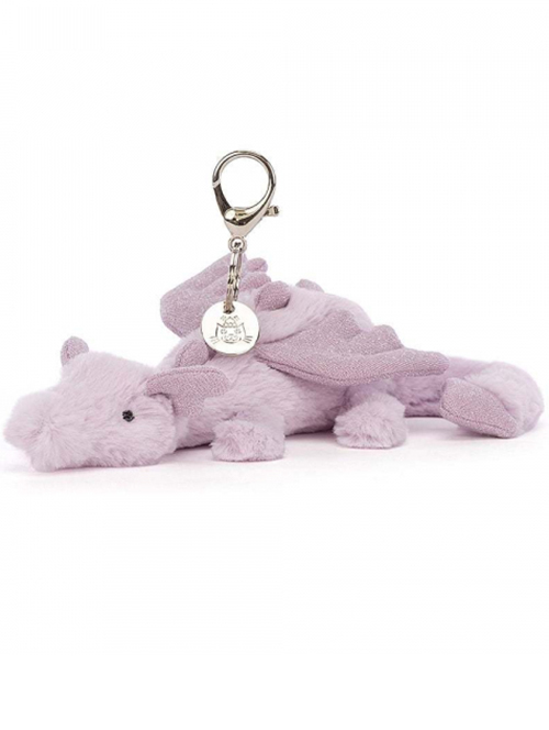 Lavender Dragon Bag Charm　ラベンダードラゴン　チャーム　龍　どらごん　キーホルダー　ドラゴンのキーホルダー