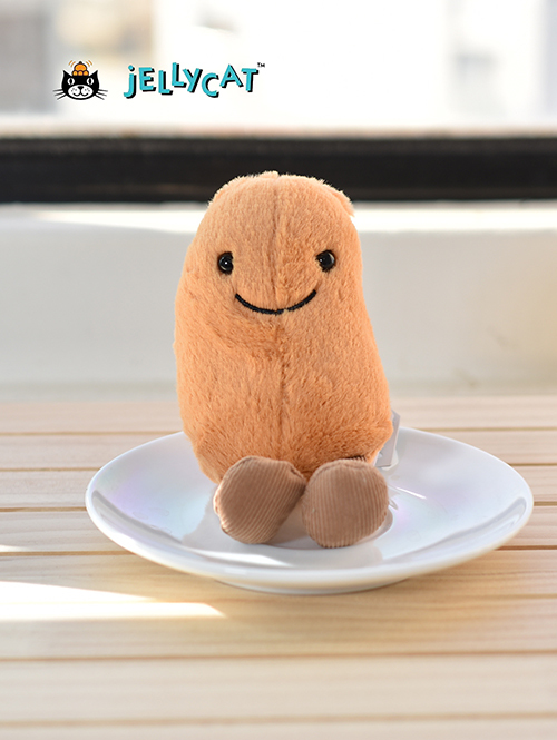 Jellycat Amuseables Bean　ｼﾞｪﾘｰｷｬｯﾄ　ビーン　豆　豆の縫いぐるみ　まめ　大豆　ぬいぐるみ