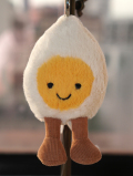 Jellycat Happy Bolied Egg Bag Charm たまご　キーホルダー　　バッグチャーム