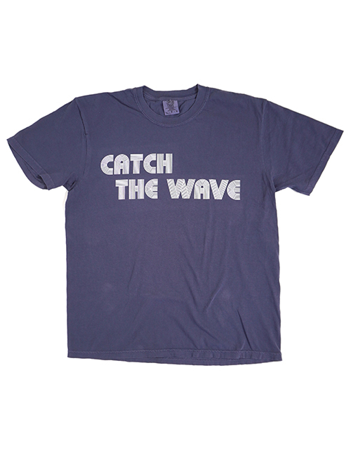 CATCH THE WAVE Tee - Navy