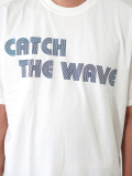 CATCH THE WAVE Tee - White