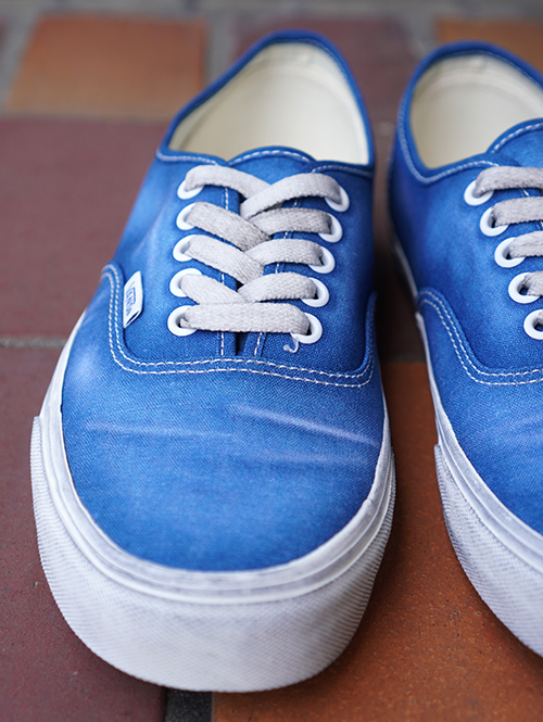 【VANS USA】AUTHENTIC オーセンティック VN000BW5CJK WAVE WASHED BLUE