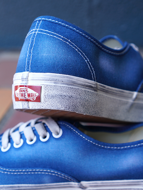 【VANS USA】AUTHENTIC オーセンティック VN000BW5CJK WAVE WASHED BLUE