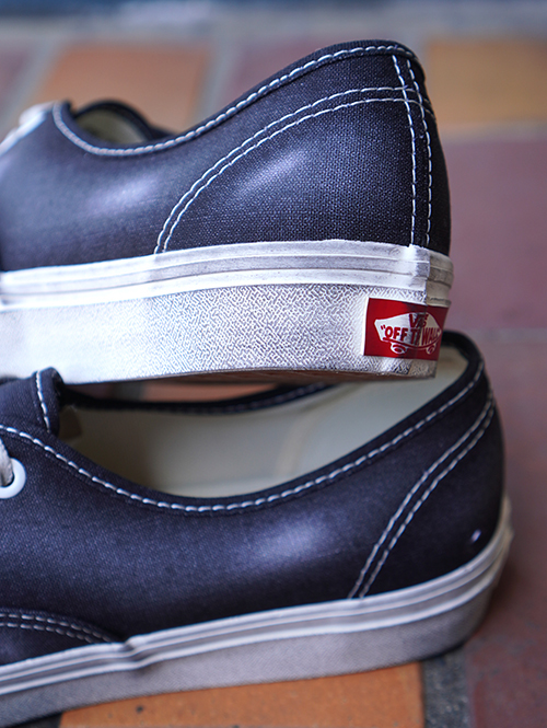 【VANS USA】AUTHENTIC オーセンティック VN000BW5CJK WAVE WASHED BLACK