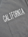 MALIBU FARM California ポケットTシャツ-Vintage Black