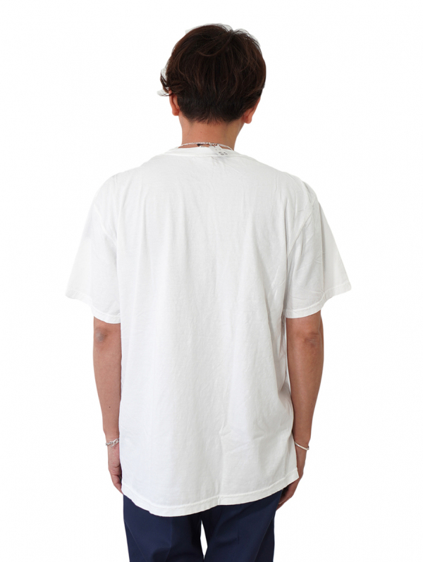 MALIBU FARM California ポケットTシャツ-Vintage White