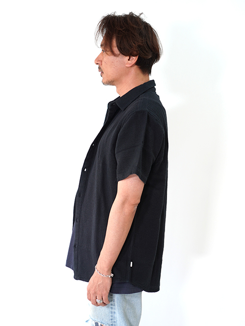 ROLLA'S  BON WEAVE SHIRT - Washed Black