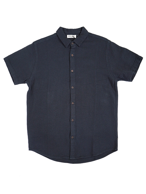 ROLLA'S  BON WEAVE SHIRT - Washed Black