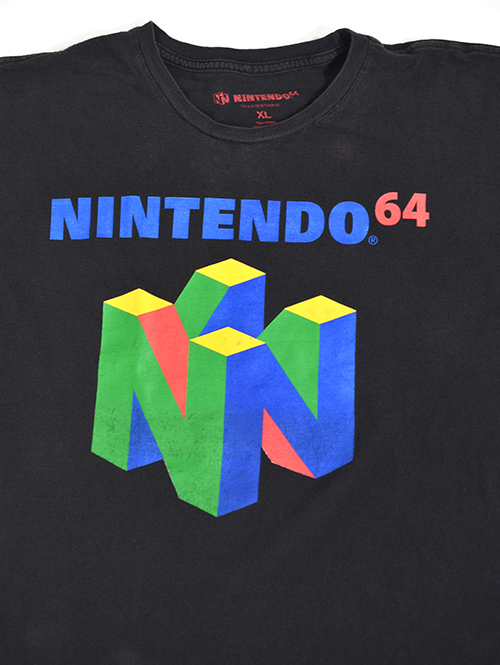 Etoffe Vintage NINTENDO 64 Tee