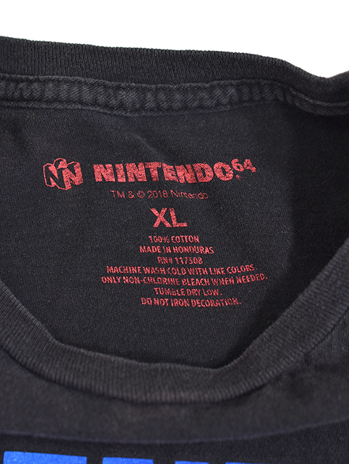 Etoffe Vintage NINTENDO 64 Tee