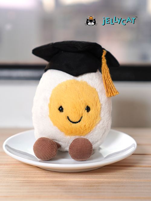 Amuseables Boiled Egg Graduation 卵　ゆで卵　卒業　卒業式　たまご　タマゴ