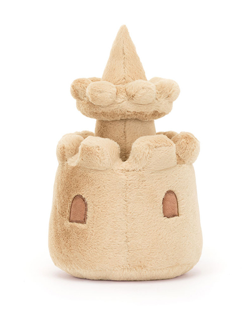 Jellycat Amuseables Sandcastle ジェリーキャット　お城のぬいぐるみ　砂のお城　城　ビーチ　サンドキャッスル