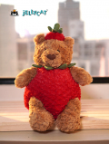 Jellycat Bartholomew Bear Strawberry バースローミューベア　いちご　くま　BARM2BST