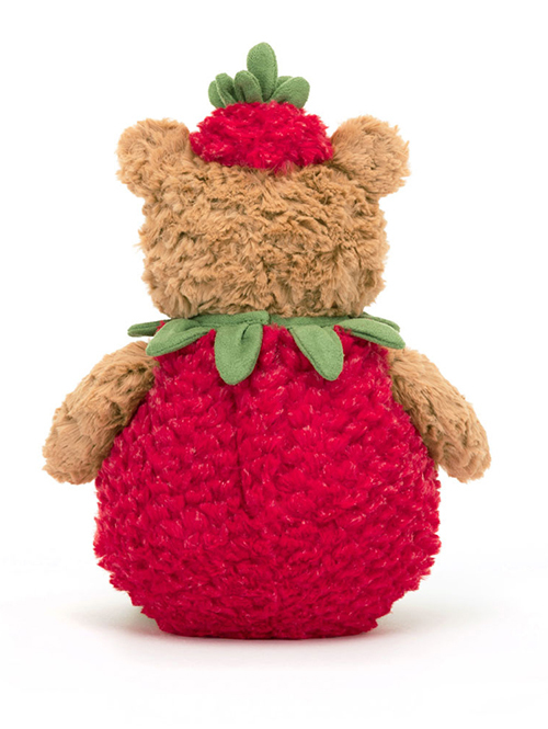 Jellycat Bartholomew Bear Strawberry バースローミューベア　いちご　くま　BARM2BST