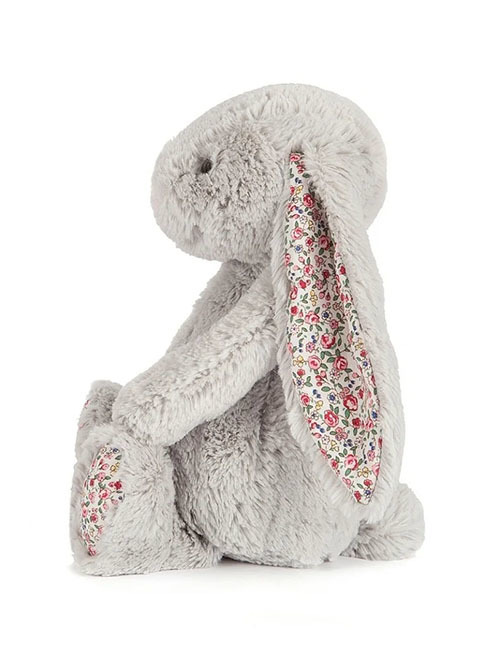 Jellycat Medium  Blossom Silver Bunny シルバーバニー　花柄　ブロッサム　うさぎ