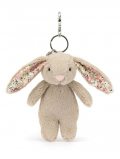 Jellycat Blossom  Beige Bunny Bag Charm バックチャーム　うさぎ　ベージュ　キーホルダー