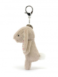 Jellycat Blossom  Beige Bunny Bag Charm バックチャーム　うさぎ　ベージュ　キーホルダー