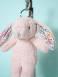 Jellycat ジェリーキャット Blossom Blush Bunny Bag Charm うさぎ　チャーム　キーホルダー（BL4BLBC)