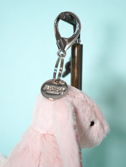 Jellycat ジェリーキャット Blossom Blush Bunny Bag Charm うさぎ　チャーム　キーホルダー（BL4BLBC)