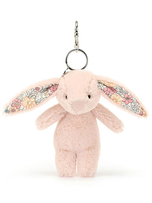 Jellycat ジェリーキャット Blossom Blush Bunny Bag Charm うさぎ　チャーム　キーホルダー（BL4BLBC)