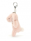 Jellycat ジェリーキャット Blossom Blush Bunny Bag Charm うさぎ　チャーム　キーホルダー（BL4BLBC)