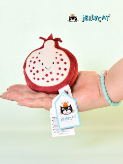 Jellycat 　Fabulous Fruit Pomegranate　FABF6POM　ジェリーキャット　ざくろ　縫いぐるみ　果物　ぬいぐるみ　ザクロ