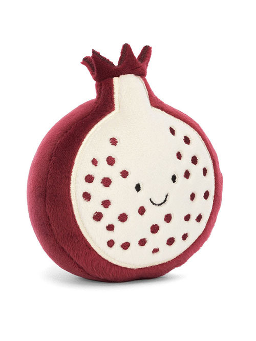 Jellycat 　Fabulous Fruit Pomegranate　FABF6POM　ジェリーキャット　ざくろ　縫いぐるみ　果物　ぬいぐるみ　ザクロ