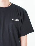 JAMES AFTER BEACH CLUB  ALOHA Pocket T - Black