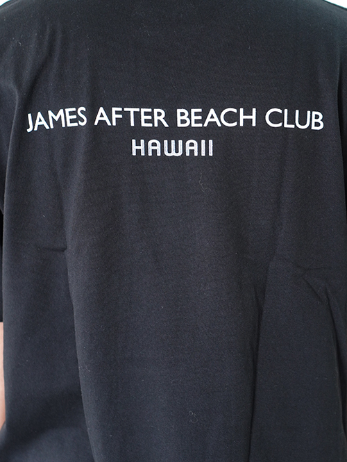 JAMES AFTER BEACH CLUB  ALOHA Pocket T - Black