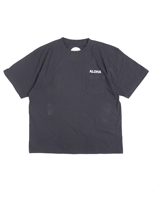 JAMES AFTER BEACH CLUB  ALOHA Pocket T - Black