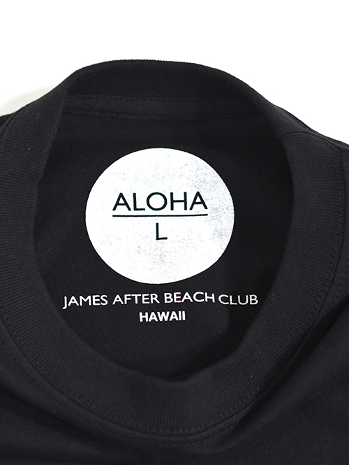 JAMES AFTER BEACH CLUB  ALOHA Pocket T - Black