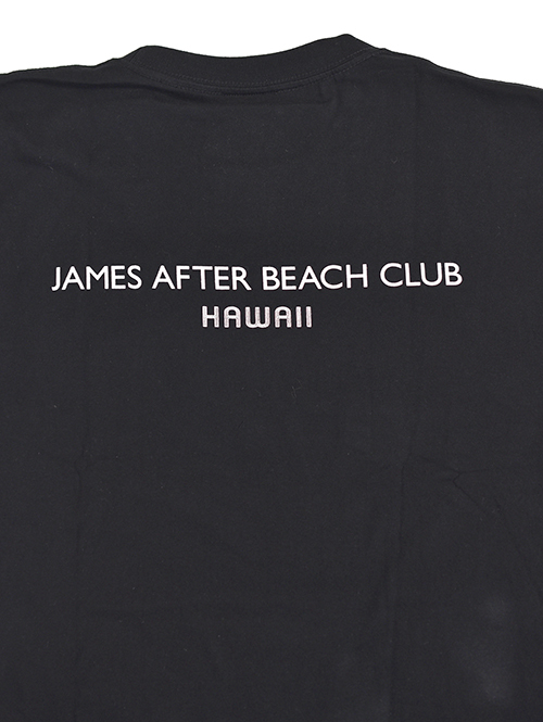 JAMES AFTER BEACH CLUB  ALOHA Pocket T - Black