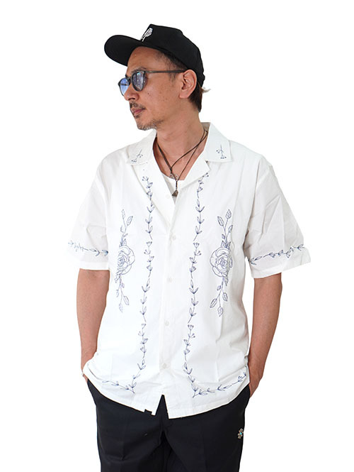 Zaneribe ゼインローブ Vine Holiday SS Shirt White