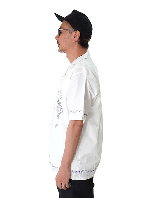 Zaneribe ゼインローブ Vine Holiday SS Shirt White