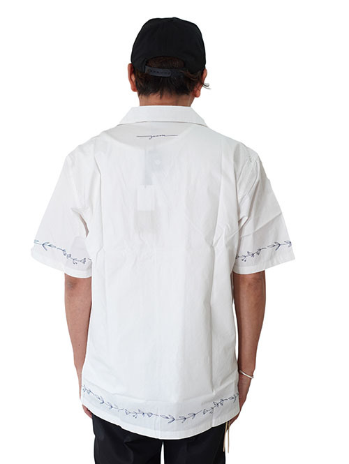 Zaneribe ゼインローブ Vine Holiday SS Shirt White