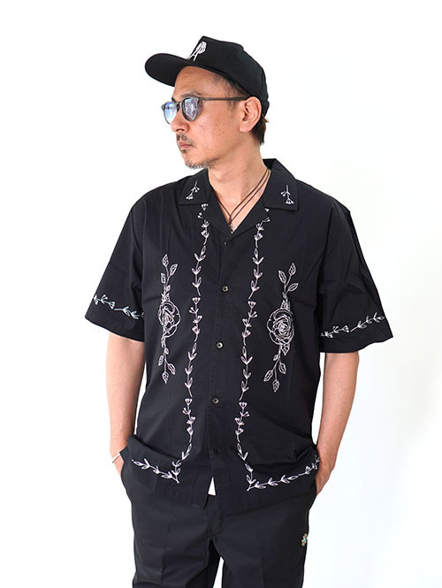 Zaneribe ゼインローブ Vine Holiday SS Shirt Black