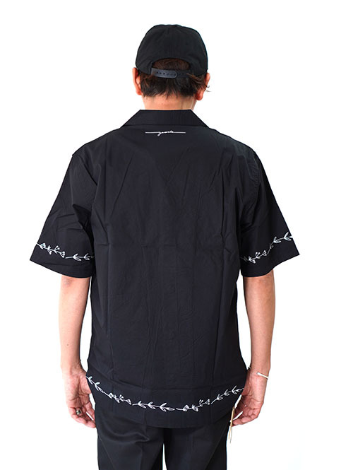 Zaneribe ゼインローブ Vine Holiday SS Shirt Black