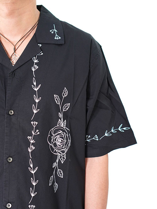 Zaneribe ゼインローブ Vine Holiday SS Shirt Black